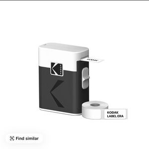 NEW Kodak Label Era Instant Printer in Black and white